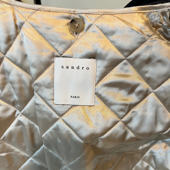 Sandro Wool Coat NWT - Picture 3 of 11